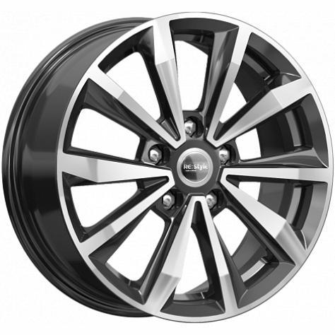 Диски K&K КС974 6.5x16 5*112 ET43 DIA57.1 Алмаз черный Литой