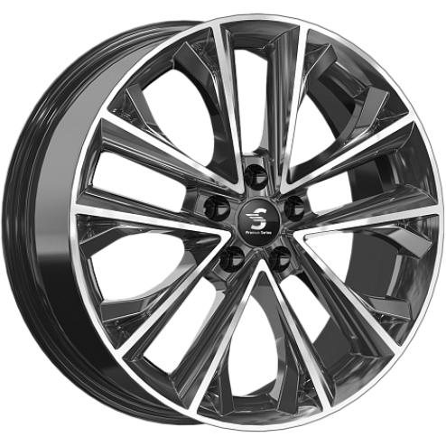 Диски K&K КР012 7x18 5*108 ET36 DIA65.1 Алмаз черный Литой