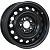 Диски Trebl X40054 6x16 5*114.3 ET43 DIA67.1 Black Штампованный