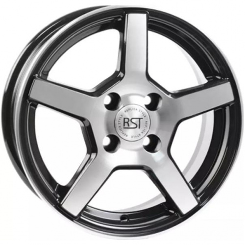 Диски RST R024 5.5x14 4*98 ET33 DIA58.6 BKFP Литой