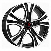 Диски Remain R159 7x17 5*112 ET40 DIA57.1 Алмаз черный Литой