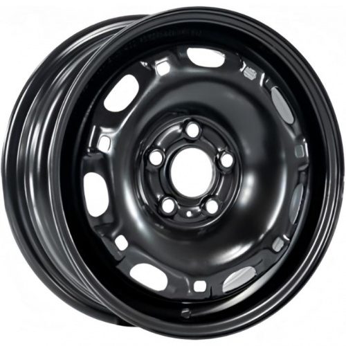 Диски Magnetto 14018 5x14 4*100 ET46 DIA54.1 Black Штампованный