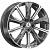 Диски Скад KP013 7x19 5*108 ET33 DIA60.1 Diamond gloss graphite Литой