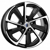 Диски K&K C.T.G. 8x18 5*120 ET50 DIA65.1 Алмаз черный Литой