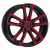 MAK Milano 7x17 5*114.3 ET40 DIA76.1 Black Red Face Литой