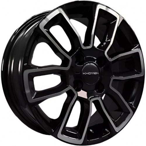 Диски Khomen KHW 1406 5.5x14 4*98 ET35 DIA58.6 Black-FP Литой