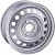 Диски Trebl X43656 7x17 5*110 ET46 DIA63.3 Silver Штампованный