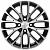 Диски Khomen KHW 1506 6x15 4*100 ET50 DIA60.1 Black-FP Литой