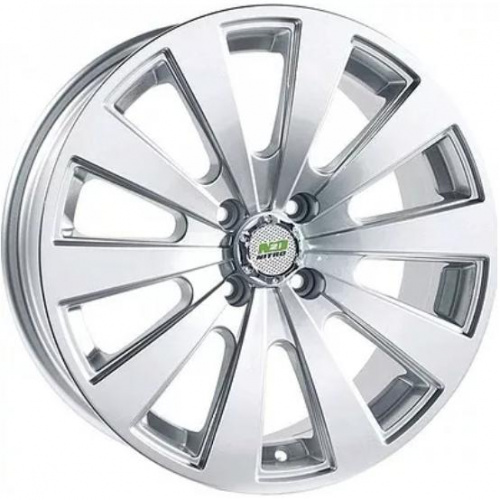 Диски N2O Y252 7x17 5*112 ET40 DIA57.1 Silver Литой