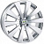 Диски N2O Y252 7x17 5*112 ET40 DIA57.1 Silver Литой