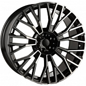 Диски Powcan 3S1111 9.5x21 5*112 ET37 DIA66.6 BKF Литой