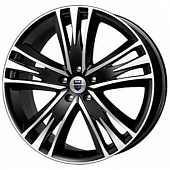 Диски K&K Атлас 8.5x20 5*108 ET45 DIA67.1 Алмаз черный Литой