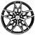Диски Khomen KHW 1709 7x17 5*108 ET45 DIA60.1 Black-FP Литой