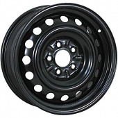 Диски Trebl X40930 7x17 5*108 ET55 DIA63.3 Black Штампованный