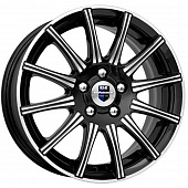 Диски K&K Сиеста 5x13 4*98 ET38 DIA58.6 Алмаз черный Литой