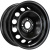 Диски Magnetto 15002 6x15 4*100 ET40 DIA60.1 Black Штампованный