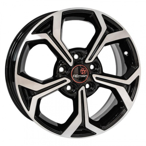 Диски Remain R190 6.5x16 5*114.3 ET50 DIA66.1 Алмаз черный Литой
