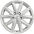 Диски Khomen KHW 1706 7x17 5*114.3 ET39 DIA60.1 F-Silver Литой