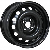 Диски Trebl 8075 6x15 4*114.3 ET43 DIA67.1 Black Штампованный