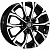 Диски Khomen KHW 1605 6.5x16 5*114.3 ET47 DIA66.1 Black-FP Литой