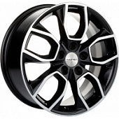 Диски Khomen KHW 1713 7x17 5*112 ET40 DIA57.1 Silver Литой
