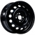 Диски Trebl X40915 6x15 4*100 ET40 DIA60.1 Black Штампованный