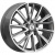 Диски K&K КР010 7.5x18 5*114.3 ET45 DIA67.1 Diamond gloss graphite Литой