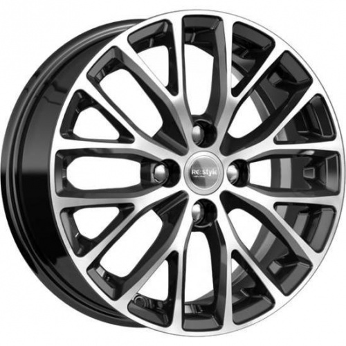 Диски K&K КС782 6x15 4*100 ET46 DIA54.1 Алмаз черный Литой