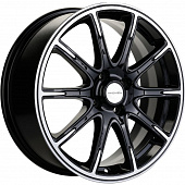 Диски Khomen KHW 1707 6.5x17 4*100 ET43 DIA60.1 Black-FP Литой
