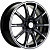 Диски Khomen KHW 1707 6.5x17 4*100 ET43 DIA60.1 Black-FP Литой