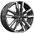 Диски K&K КР014 8x20 5*108 ET36 DIA65.1 Diamond black gris Литой