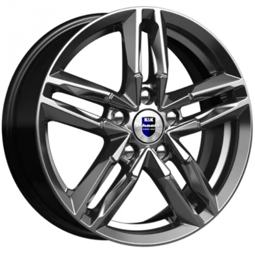 Диски K&K Sayan 6x16 5*110 ET45 DIA63.3 Дарк платинум Литой