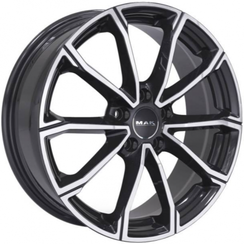 Диски MAK DaVinci 8x19 5*108 ET33 DIA72.3 Black mirror Литой