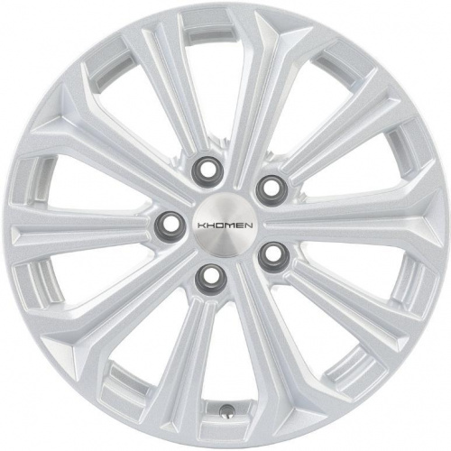 Диски Khomen KHW 1610 6.5x16 5*110 ET45 DIA67.1 F-Silver Литой