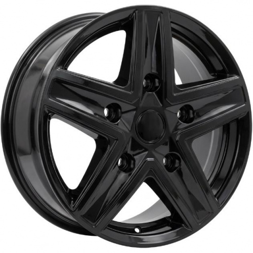 Диски N2O V2237 6.5x16 5*112 ET50 DIA66.6 Black Литой