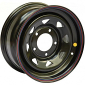 Диски Off Road Wheels NIVA 7x16 5*139.7 ET25 DIA98.5 Black Штампованный