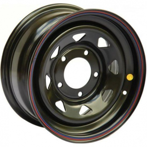 Диски Off Road Wheels NIVA 7x16 5*139.7 ET25 DIA98.5 Black Штампованный