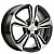 Диски Khomen KHW 1502 6x15 4*100 ET46 DIA54.1 BKF Литой