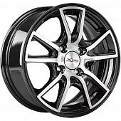 Диски X'trike X-104 6x14 4*100 ET38 DIA67.1 BKFP Литой