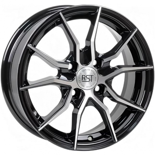 Диски RST R014 5.5x14 4*100 ET40 DIA60.1 BKFP Литой