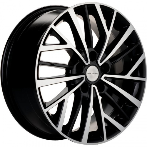 Диски Khomen KHW 1717 7x17 5*108 ET40 DIA60.1 Black-FP Литой