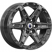 Диски K&K Дистрикт 8x18 6*114.3 ET42 DIA66.1 Черный Литой
