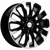 Диски Khomen KHW 2010 8x20 6*139.7 ET35 DIA95.1 Black-FP Литой