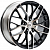 Диски RST R008 7.5x18 5*114.3 ET45 DIA64.1 BKFP Литой