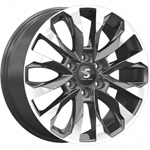 Диски K&K КР007 8x20 6*139.7 ET42 DIA75.1 Алмаз графит Литой