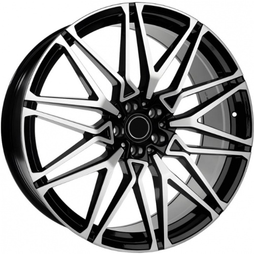 Диски Replica H BM104 9.5x22 5*112 ET37 DIA66.6 BFP Литой