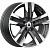 Диски K&K Висмут 7x16 5*108 ET40 DIA65.1 Алмаз черный Литой