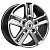 Диски K&K Backfire 8x18 5*114.3 ET50 DIA66.1 Дарк платинум Литой