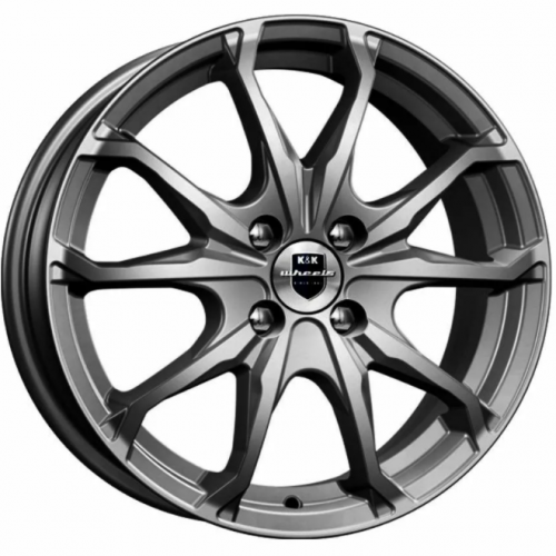 Диски K&K Brent 6x16 4*100 ET45 DIA67.1 Дарк платинум Литой