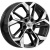 Диски K&K КС1062 6.5x17 5*114.3 ET45 DIA60.1 Алмаз черный Литой